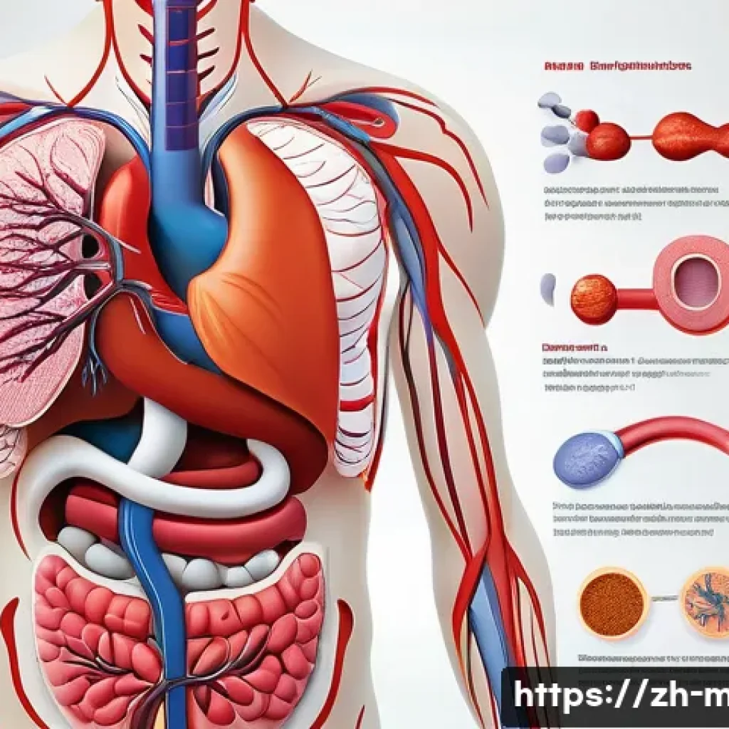 독성학 개론 - A detailed scientific illustration showing the toxicokinetic process of harmful chemicals in the hum...